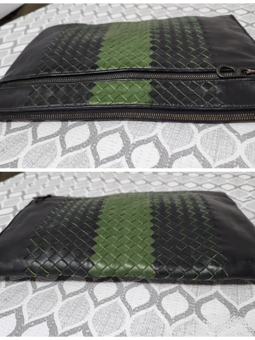 Authentic This authentic Bottega Veneta Intrecciato Vintage Intrecciato Clutch B